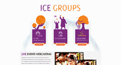 Desktop Screenshot of icegroups.com